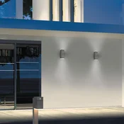 Trio Lighting Avon LED zunanje stensko svetilo, dve žarnici - Sodobni - antracit - Kovina