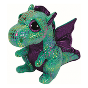 TY Green Dragon PLISH BOOS CINDER, 24 cm