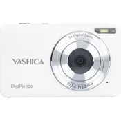Yashica DigiPix 100 fotoaparat + torbica Lowepro Apex 20, 16x zoom, beli (YAS-DG100PP-WH)