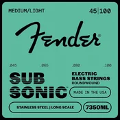 Fender SubSonic 7350ML 45-100 Žice za bas gitaru (Kao novo)
