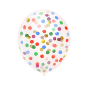 Komplet balonov Happy Birthday modra srebrna 102 kos