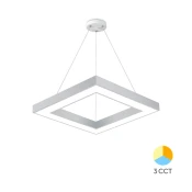 Braytron LED visilica BRY-BLADE-PD-KVADRATNA-BELA-45W-3U1