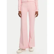 Juicy Couture Spodnji del trenirke Active JCSML125403 Roza Flared Leg