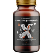 BrainMax Creatine Creapure®, kreatin monohidrat, 875 mg, 100 rastlinskih kapsul