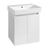 AQUALINE PANEDA Elegantna Umivalniška omara 45x55x34,2cm, Bela