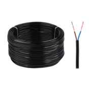 električni kabel omyp 2x0,75 300/300v črn