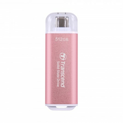 TRANSCEND 512GB SSD ESD300P Type C Pink TS512GESD300P