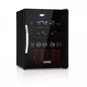 Klarstein Beersafe XL Onyx, hladnjak, A++, 60 l, LED, metalne police, staklena vrata