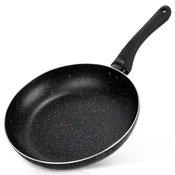 Artemis Ponev za cvrtje in dušenje Black Line Granite 24 cm za plin in indukcijo