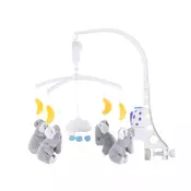 Muzicka vrteška sa nocnim svetlom Chipolino Little elephants
