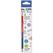 Red &amp, Blue set modro-rdečih svinčnikov z dvema konicama - Carioca