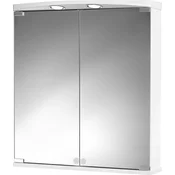 Jokey Omarica z ogledalom Ampado LED 60 cm x 66 cm x 21 cm bela