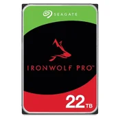 SEAGATE Hard disk IronWolf Pro Guardian+Rescue 3.5/ 22TB/ SATA/ rmp 7200