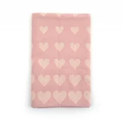 NAMIZNI TEKAČ/PRT, HEARTS, roza