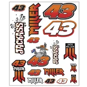Jack Miller JM43 nalepke