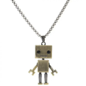 Ogrlica Robot - Zlata KP34234