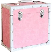 Steepletone 12 Inch Kufor na LP platne 1 Pink/White