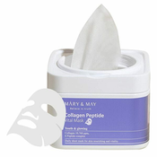 MARY & MAY Collagen Peptide Vital Mask set sheet maski s učinkom protiv bora 30 kom