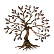 Wallity Zidna dekoracija Tree-3, 60 cm, Šarena