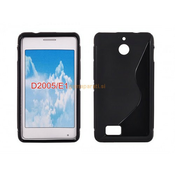 S silikonski ovitek SONY Xperia E1 D2004 črn