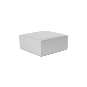 Atelier del Sofa Tabure 66x43cm, Svetlosivo