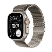 Apple Watch Ultra 3 pametna ura, GPS + Cellular, 49mm, bež, Milanese Loop pašček, bež - S