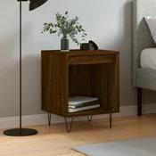 Nocni ormaric smeda boja hrasta 40x35x50 cm konstruirano drvo