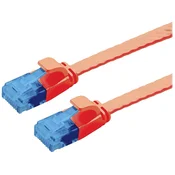 VALUE Value 21992021 RJ45 omrežni kabel\, Patch kabel CAT 6a U/UTP 1.00 m rdeča 1 kos, (20630800)