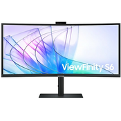 Samsung ViewFinity S34C652VAU computer monitor 86.4 cm (34) 3440 x 1440 pixels 4K Ultra HD LED Black