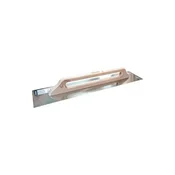 Kubala Lopatica KU5413 Smooth stainless steel trowel, 680 x 130 mm, WOOD LINE