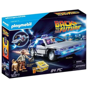 Playmobil Set za igro Action Racer Back to the Future DeLorean