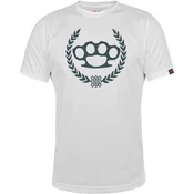 Muška majica kratkih rukava 011 street rebel bokser, Bela