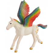 Figurica Mojo Fantasy&Figurines – Mali pastuh pegas Rainbow