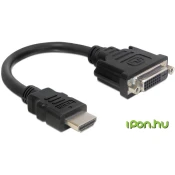 adapter HDMI M - DVI-D Ž  24+1 20cm Delock