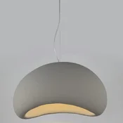 Viseča svetilka lestenec PLAFON siva 60 cm velika za dnevno sobo, spalnico, loft