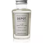 Depot No. 601 Gentle Body Wash gel za prhanje za moške Sartorial Sage 250 ml