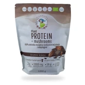 Rastlinske beljakovine (proteini)-bio, drobTinka Plant Protein + Mushrooms, kremni kakav,1000 g