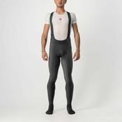 Moške termo kolesarske hlače Castelli Velocissimo 5 Bibtight- Black/ Silver Reflex