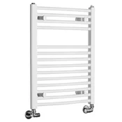 Kopalniški radiator ORBIT s stranskim priključkom 500x640 mm, bel - Bela - 500x640 mm - Aqualine - DIRECT & ORBIT - 24 - Jeklo - Oblika H - Oblika H - 500 - 640 - 14