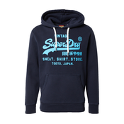 Superdry Majica NEON, modra
