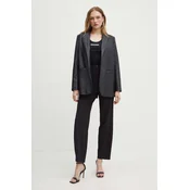 Patrizia Pepe Top 8M1617/J216-K103 Črna Slim Fit