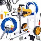 shumee Rosfix Tornado RT2 UltraSpray lakirna enota na vozičku | 1030 W | 22 MPa | 2 l/min | 519 šob | 10 m cev