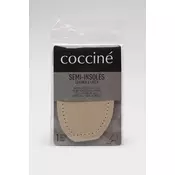 Vložki za obutev Coccine COCCINE SEMI-INSOLES LEATHER ON LATEX PÓŁWKŁADKI NR M Bež