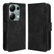 Etui Front Pocket za Xiaomi Redmi Note 13 Pro 4G/Poco M6 Pro/Redmi Note 14S - črn