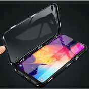 MG Magnetic Full Body Glass magnetno ovitek za Samsung Galaxy S23 FE, črna