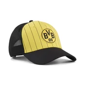 PUMA Borussia Dortmund KING Trucker Cap, Football, Black/Faster Yellow, OSFA