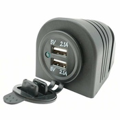 CCM Punjac Za Vozilo 12/24V, 3,1A Sa 2 Usb Ulaza Hugo