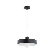 Luster na sajli NEVERA 1xE27/15W/230V crni