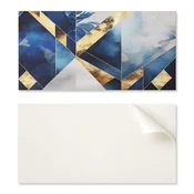 shumee Komplet vinilnih stenskih ploščic z geometrijskim vzorcem v odtenkih 6x60x30 cm