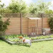 vidaXL vidaXL Ograja za vrt z žeblji 24 pcs 35 x 50 cm Mesh Pocinkano jeklo, (5000301371)